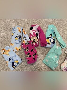 Girls 2 Piece Long Sleeve Pajamas
